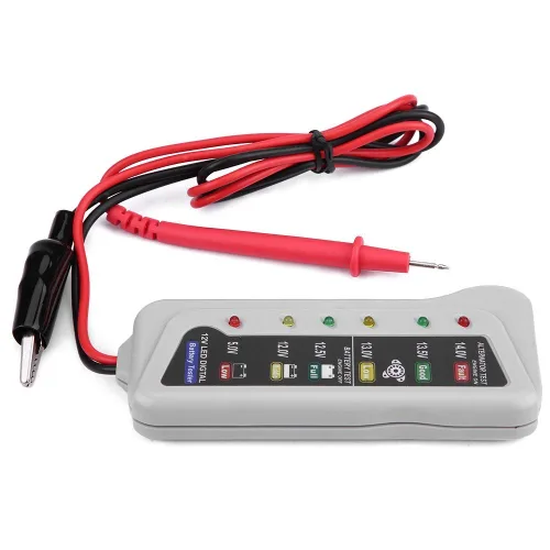 Probador de batería de coche, 2-14.8V Car Van Auto Probador de batería de almacenamiento/mantenimiento Sistema analizador herramienta de comprobador