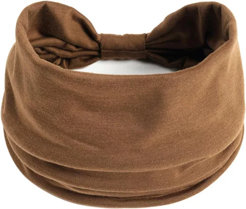 Miniatura 78 de K-Elewon Paquete de 3 diademas elásticas anchas para mujer, bandas para el cabello para yoga, deportes