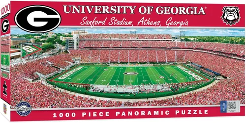 Miniatura 35 de MasterPieces Rompecabezas de 1000 piezas – NCAA Texas A&M Aggies vista panorámica del estadio de fútbol americano, divertido para adultos y familia