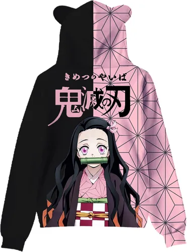 Miniatura 2 de Sudadera con capucha de anime unisex con estampado 3D para cosplay, sudadera con capucha para adultos y jóvenes