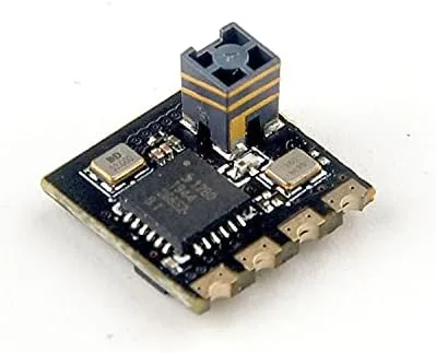 0.02 oz Tiny 2.4G ExpressLRS EP2 Elrs Nano Receptor con antena de cerámica incorporada de largo alcance baja latencia para fibra de micro carbono