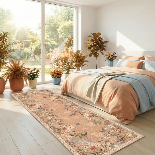 Miniatura 25 de Alfombra de pasillo de cocina de 2 x 6 pies para pasillo, alfombra de pasillo lavable con parte trasera antideslizante, alfombra suave de pelo bajo