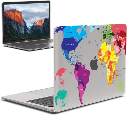 Miniatura 24 de IBENZER Carcasa rígida para MacBook Air de 13 pulgadas, 2020, 2019, 2018, nueva versión A2179, A1932, carcasa rígida para Apple Mac Air 13 Retina