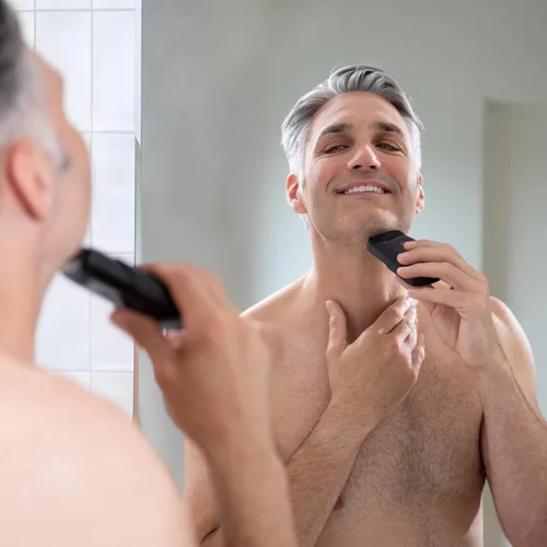 Miniatura 9 de MANSCAPED® The Handyman™ - Afeitadora facial compacta - Recortadora de vello facial portátil de viaje para hombres, afeitadora recargable USB-C