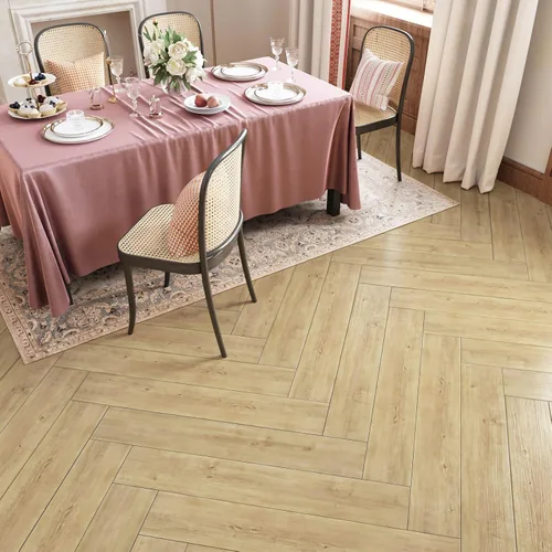 Miniatura 3 de Azulejo de suelo autoadhesivo de 6 x 35 pulgadas, tablones de madera autoadhesivos para baño, cocina, calcomanías de suelo, azulejos de vinilo