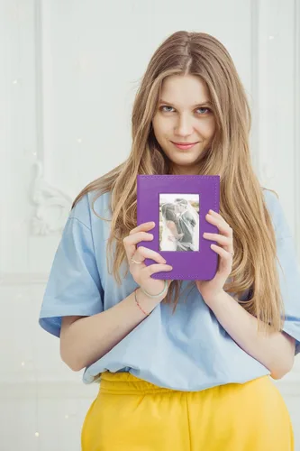 Miniatura 6 de RECUTMS - Álbum de fotos pequeño de 4 x 6 pulgadas, cada uno con 26 páginas transparentes para 52 fotos, álbumes mini de piel sintética premium