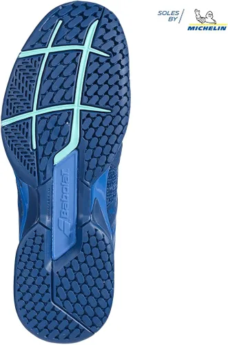 Miniatura 3 de Babolat Propulse Blast All Court Tennis Shoes Dark Blue Viridian, M US Men