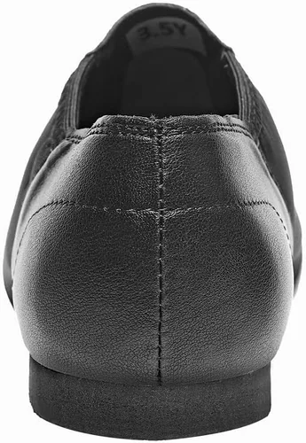 Miniatura 3 de Zapatos de jazz con suela de cuero, sin cordones, para niñas y niños (niños pequeñosniños grandes)