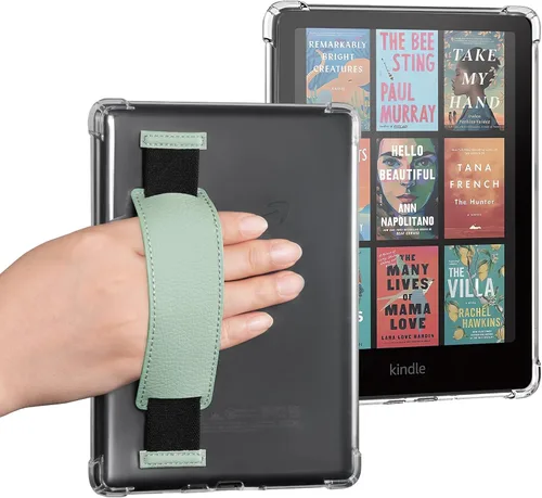 Miniatura 14 de iDLEHANDS Funda magnética transparente para Kindle Paperwhite de 7" de 12ª generación 2024 y Kindle Colorsoft - con AirBag compatible con iPhone