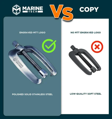 Miniatura 3 de Marine Tech Tools - Extractor de soporte de dirección, soporte Seastar/Uflex, se adapta a todos los Seastar, soportes de soporte Uflex, extractor
