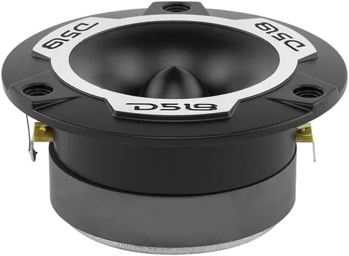 Miniatura 5 de DS18 PRO-TWX1 Super Tweeter en plata, marco y diafragma de aluminio de 1 pulgada, 240 W máximo, 4 ohmios, crossover integrado, mejor audio y voces