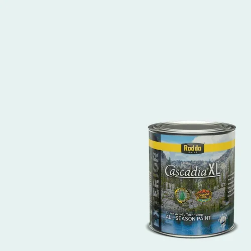 Miniatura 34 de Rodda Paint CASCADIA XL - Pintura satinada e imprimación para exteriores en uno, cuarto de galón, ancla