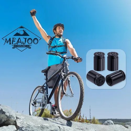 Miniatura 4 de Tapas de válvula de neumático, bala, aleación de aluminio, cubiertas universales a prueba de polvo para automóviles, SUV, camiones, bicicletas