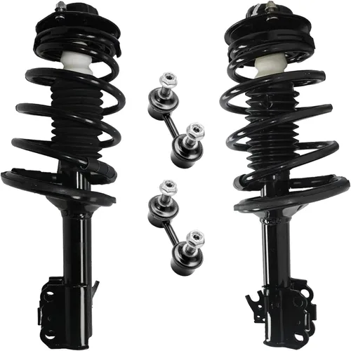 Miniatura 20 de Detroit Axle - Amortiguadores de puntales para Nissan Sentra 2007-2012 [Base S SL SR] Puntales delanteros completos con amortiguadores traseros