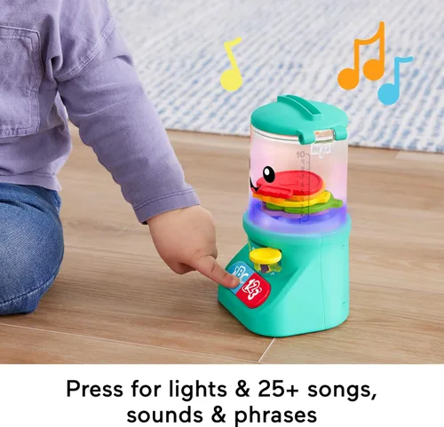 Miniatura 3 de Fisher-Price Laugh & Learn - Juguetes para bebés y niños pequeños, licuadora de batidos de conteo y colores con música y luces para niños de 9+ meses