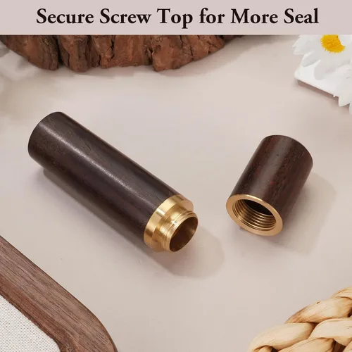 Miniatura 6 de SOITIS Juego de dos pequeñas urnas de madera, mini urnas para cenizas, urnas de cremación para cenizas humanas, urnas decorativas, recuerdo