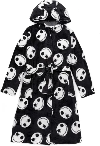 Miniatura 4 de Disney The Nightmare Before Christmas - Bata de baño para mujer, color negro