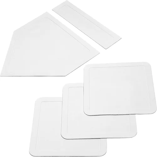 GoSports - Juego de base de béisbol y sóftbol de 5 piezas, bases de goma para niños y adultos