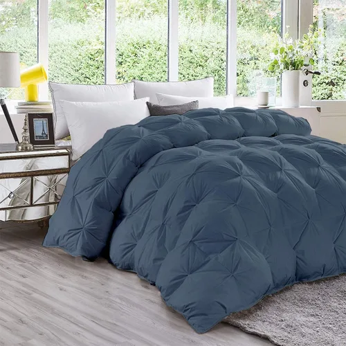 Miniatura 12 de Premium Collection - Edredón alternativo de diamante de 1600 hilos, tamaño individual XL, 68 x 92 pulgadas, 1 pieza para todas las estaciones