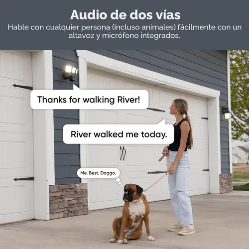 Miniatura 12 de WYZE Floodlight Camera Pro, Elección de los Editores de PCMag 3000-lúmenes LED, cámara de seguridad exterior HD 2.5K, vista ancha de 180°, visión