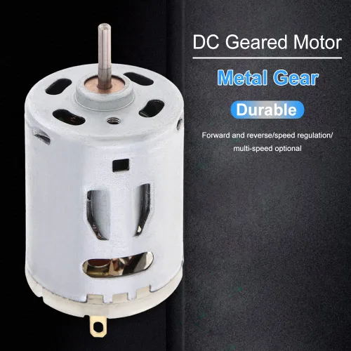 Miniatura 5 de ChgImposs RS385 12 ~ 24V DC Motor 9800 ~ 15000RPM Control remoto Motor eléctrico de juguete Motor secador de pelo Motor con cepillo de carbono