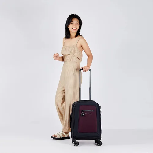 Miniatura 3 de Sherpani Latitude, equipaje de mano suave de viaje de 22 pulgadas, equipaje duradero, maletas ampliables con ruedas, equipaje ligero con ruedas