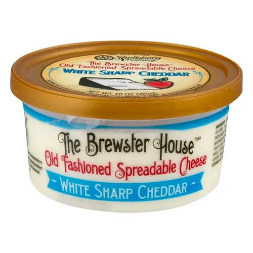 Miniatura 4 de Brewster House - Crema de queso cheddar blanco afilado - 10 oz.