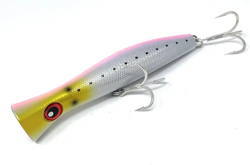 Miniatura 8 de Señuelos de popper de agua salada señuelos flotantes de pesca en la superficie Señuelos flotantes de pesca en la superficie, Poppers, Señuelos
