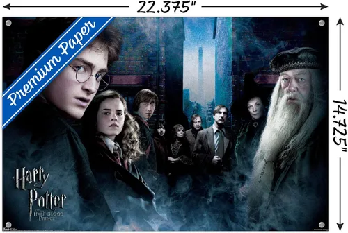 Miniatura 3 de Trends International Harry Potter y el príncipe mestizo - Póster de pared de la fraternidad, 14.72 x 22.37 pulgadas, paquete de póster premium
