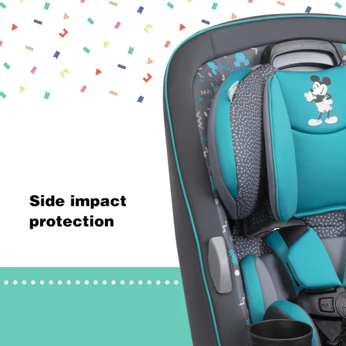 Miniatura 8 de Asiento de coche convertible Disney Grow and Go, orientado hacia atrás de 2.3-18 kg, orientado hacia adelante de 14-29 kg, refuerzo de 18-45 kg, se