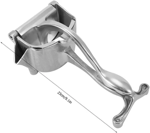 Miniatura 3 de Exprimidor manual Exprimidor manual portátil de aluminio Exprimidor de limón naranja Juicer Extractor de frutas y verduras