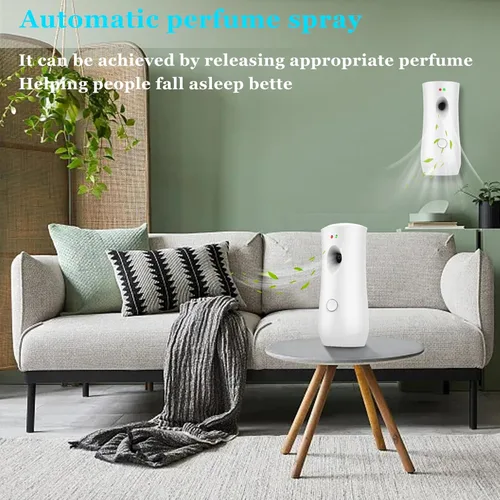 Miniatura 2 de Dispensador automático de fragancias para pared, ambientador en aerosol para hoteles, hogar, interiores, oficinas, escuelas, restaurantes, lugares