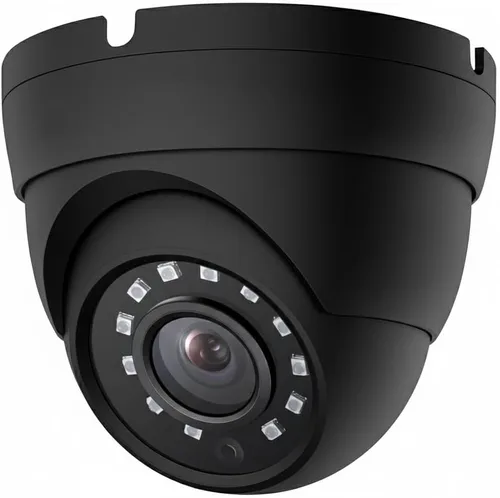 Cámara de seguridad de vigilancia CCTV 2MP TVI AHD domo, lente de 2.8mm con ángulo de visión amplio de 100°, cámara domo 1080P, visión nocturna de