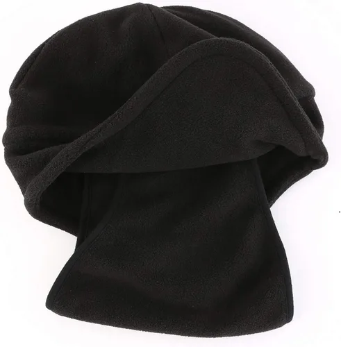 Miniatura 4 de LLmoway Gorro de invierno 2 en 1 para hombre, cálido, forro polar, orejeras, calavera, máscara de esquí