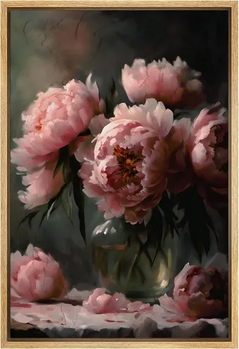 Miniatura 51 de SIGNFORD Lienzo impreso para pared, acuarela, floral, retro, abstracto, naturaleza, desierto, ilustraciones florales botánicas, arte moderno