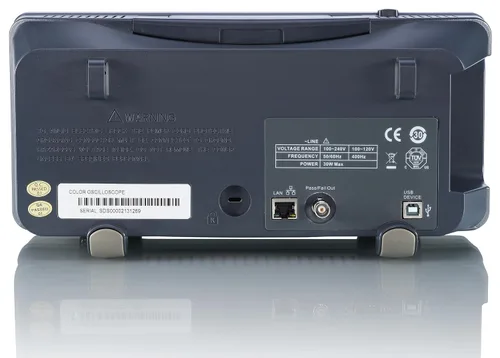 Miniatura 2 de Siglent Technologies SDS1102CML+ Osciloscopio de almacenamiento digital, 100 MHz