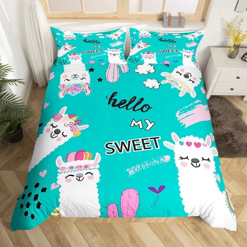 Miniatura 9 de Erosebridal Juego de ropa de cama de faro, tamaño individual, funda de edredón náutica de gaviota, funda de edredón con estampado de paisaje marino