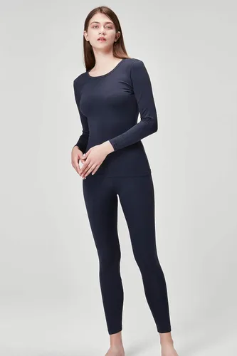 Miniatura 4 de DEVOPS Conjunto de ropa interior térmica para mujer