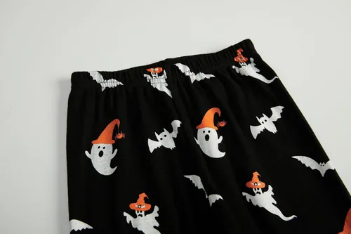 Miniatura 7 de Toddler Boys Skeleton Pajamas Sets Kids Pumpkin Sleepwear Boys Halloween 2 Pcs PJS
