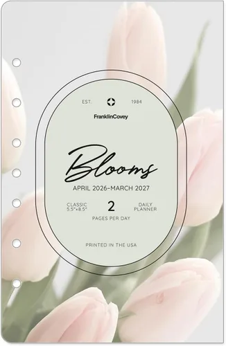 Miniatura 9 de FranklinCovey - Recambio de planificador Blooms Dos páginas por día - encuadernado en anillo (compacto, abril de 2026 - marzo de 2027)