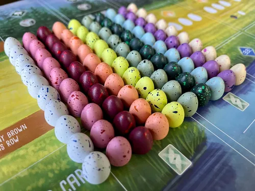 Miniatura 7 de Stonemaier Games: Wingspan Speckled Eggs Añadir a la envergadura (Juego base o Asia) Mejora tu jugabilidad de envergadura 100 huevos moteados