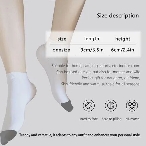 Miniatura 3 de devor No Show Socks Womens Dress for Women's Socks Cotton Ankle Sock Cute Cute Mushrooms Funny Mushrooms Magic Mushrooms Plant Forest Mid Crew Socks