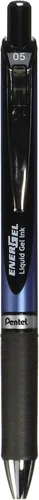 Miniatura 10 de Pentel EnerGel RTX - Bolígrafo de gel líquido retráctil, punta fina de 0.5 mm, punta de metal, tinta de colores surtidos, paquete de 5