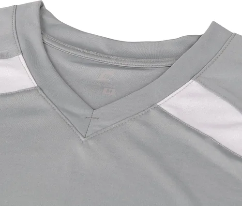 Miniatura 4 de CHAMPRO Camiseta de softbol Fastpitch para mujer, color plateado, blanco, talla S