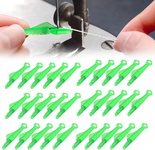 Enhebrador de Aguja de Máquina de Coser Boca de Pescado, Actualización 2025 Enhebrador Automático de Aguja de Coser Tipo Pescado, Bucle de Máquina