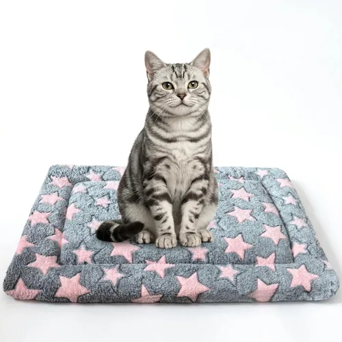 Miniatura 48 de Tapete de Cama para Perro - Tapetes de Cama Reversibles para Jaula de Perro, Suave y Transpirable, Almohadilla para Perrera, Cama de Jaula Duradera
