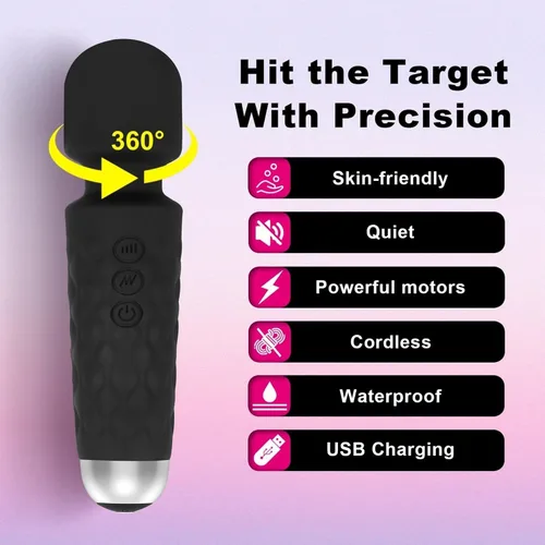 Miniatura 4 de Vibrador clítoris femenino adulto juguetes sexuales 360 grados de rotación de clítoris estimulador vibrador silencioso impermeable recargable mini