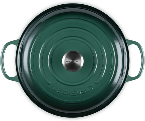Miniatura 2 de Le Creuset Signature - Sartén de hierro fundido esmaltada con mango de hierro, 3,5 qt., alcachofa