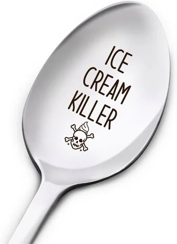 Miniatura 7 de My Yogurt Spoon - Cuchara grabada de acero inoxidable para mujeres, hombres, mamá, papá, abuela, abuelo, hermana, amigos