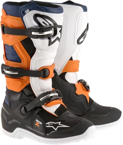 Miniatura 11 de Alpinestars Botas Tech 7S Unisex Juveniles Negro/Plata/Blanco/Oro